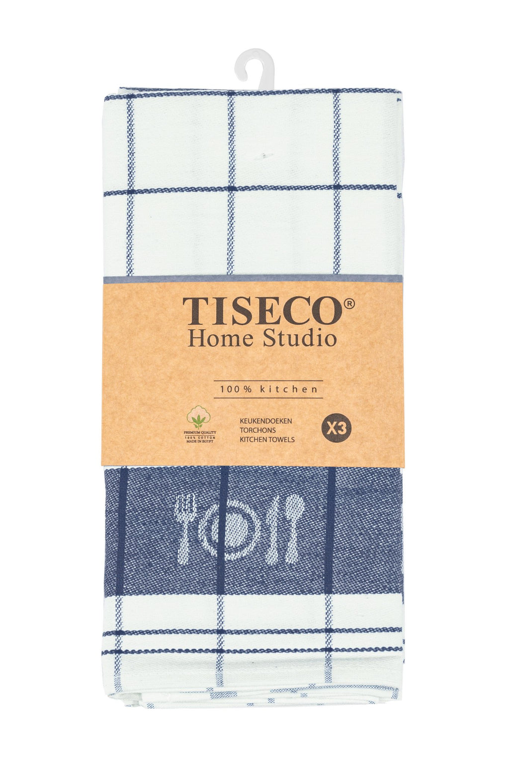 Theedoek Pharao BML - SET/3 - 50x70 cm