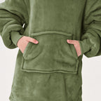 Textino Junior - Oversized hoodie 50x70 cm - Kinderen - Groen