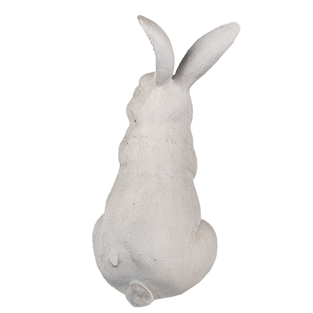 Beeld Konijn 26 cm Beige Polyresin Paasdecoratie