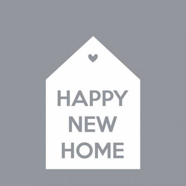 Cadeau kaartjes - Happy new home - 20 stuks