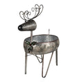 Bloempot Rendier 35x28x54 cm Grijs Bruin IJzer Bloempot Binnen