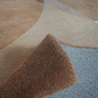 Vloerkleed Abstract Beige/Bruin - 200 x 280 cm
