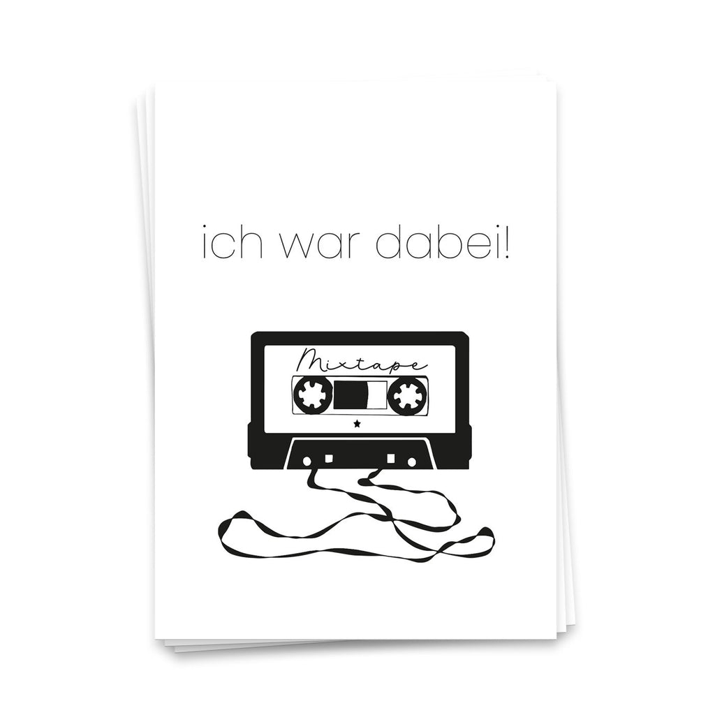 Mixtape - ansichtkaart 10 set
