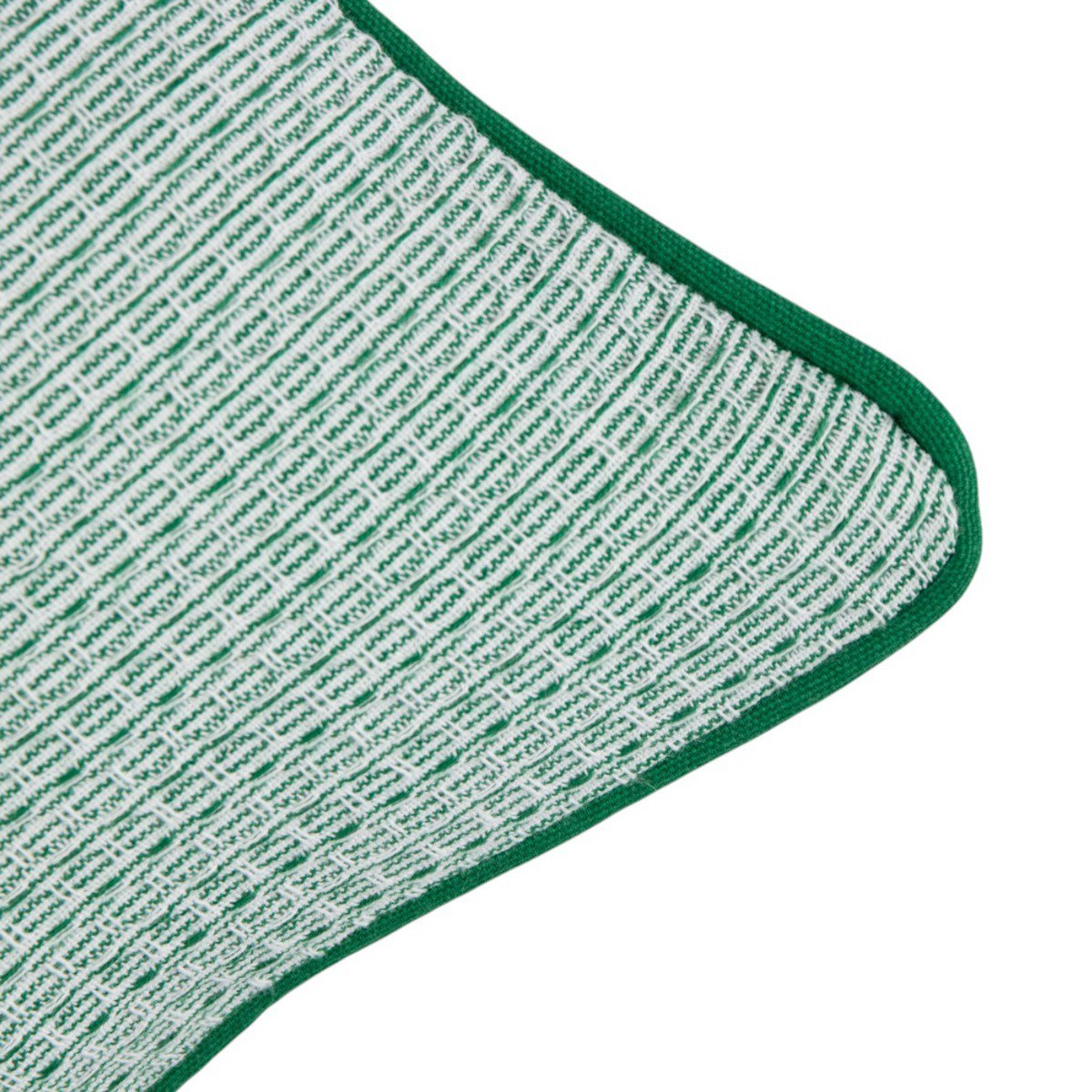 Hyacinth Kussen wafel groen 45x45cm