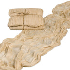 Tafelloper, gaas, kaasdoek, uni ca.70cm x 300cm