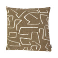 Roy Chenille Jaquard Kussen taupe 45x45cm