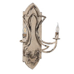 Wandlamp 41x17x60 cm Beige Metaal Muurlamp