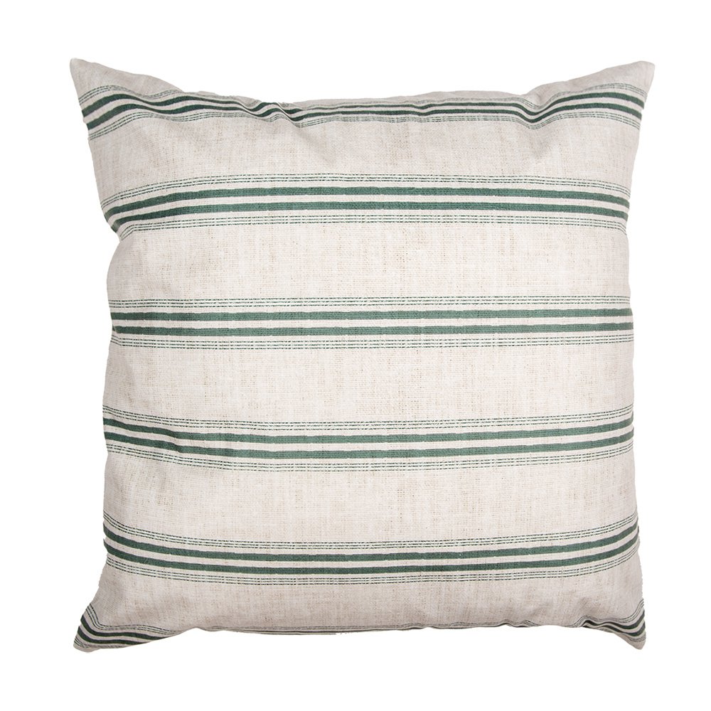 Kussenhoes 45x45 cm Beige Grijs Polyester Pompoen Sierkussenhoes