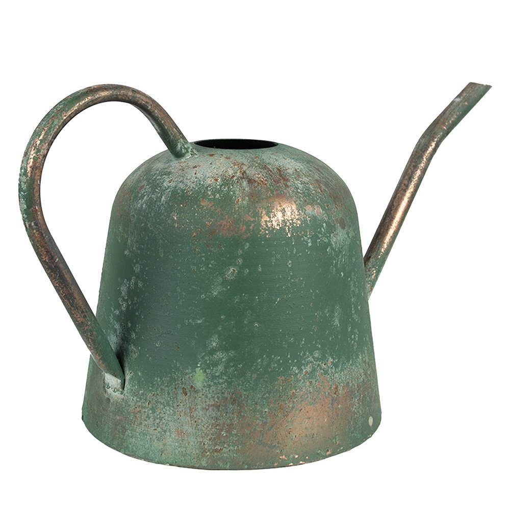 Decoratie Gieter 41x20x23 cm Groen Metaal Tuindecoratie