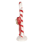 Kerstdecoratie Beeld Zuurstok 16x8x26 cm Rood Kunststof