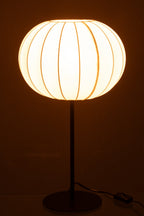 J-Line lamp Lantaarn - metaal/textiel - wit - large