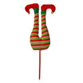 Kerstdecoratie Elf 50 cm Rood Textiel