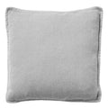 Dutch Decor Bowie - Kussen 45x45 cm - Gewassen katoen - Micro Chip - Grijs