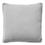Dutch Decor Bowie - Kussen 45x45 cm - Gewassen katoen - Micro Chip - Grijs