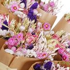Gedroogde bloemen - Market Meer - Paarse gloed