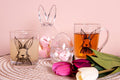 Theeglas 300 ml Transparant Glas Konijn Theemok