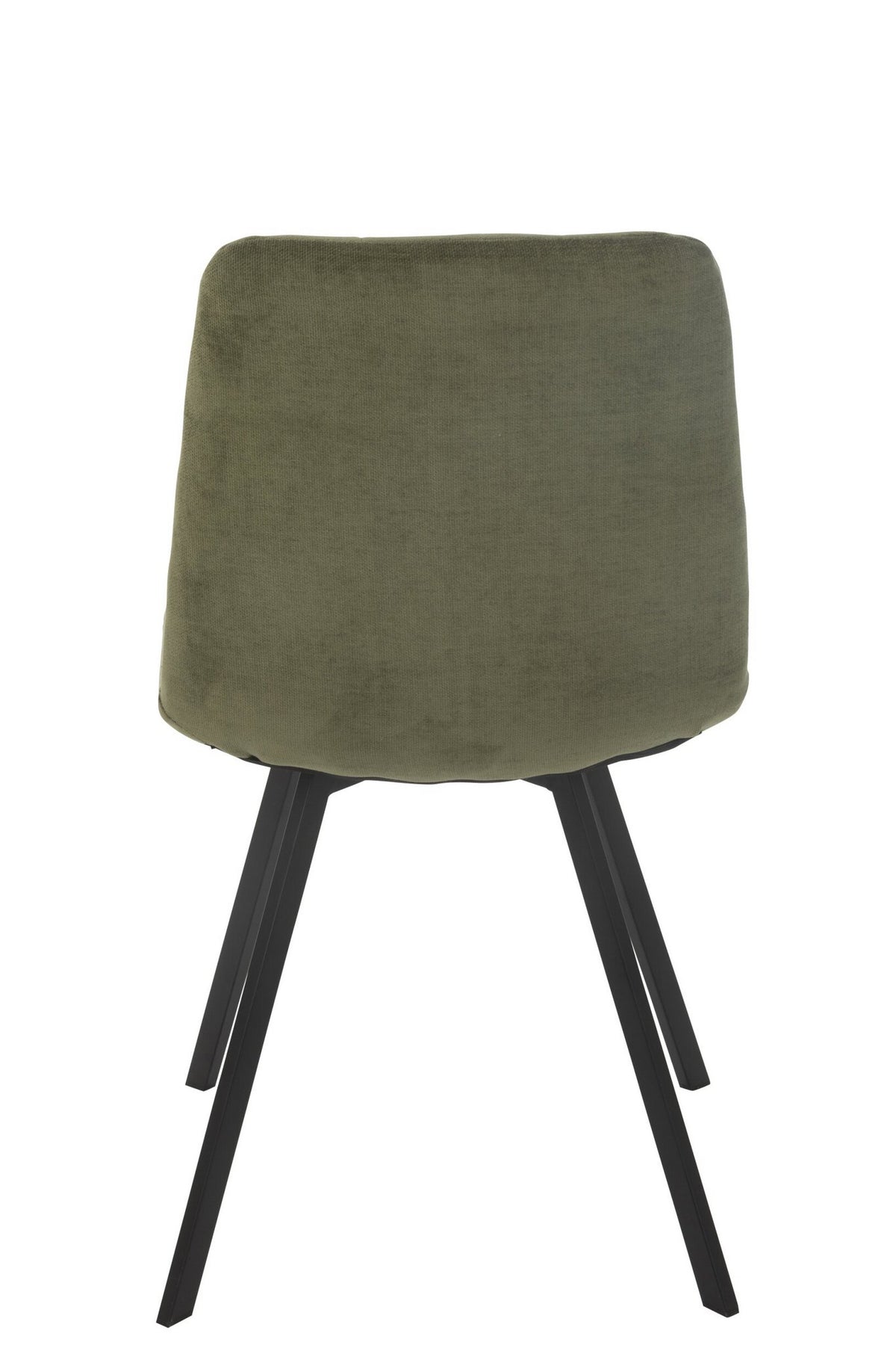 J-Line Eetstoel Clark Metaal/Polyester Groen