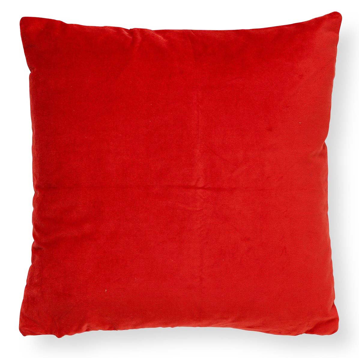 Dutch Decor Pemm - Kussen 45x45 cm - Aurora Red - Rood, roze