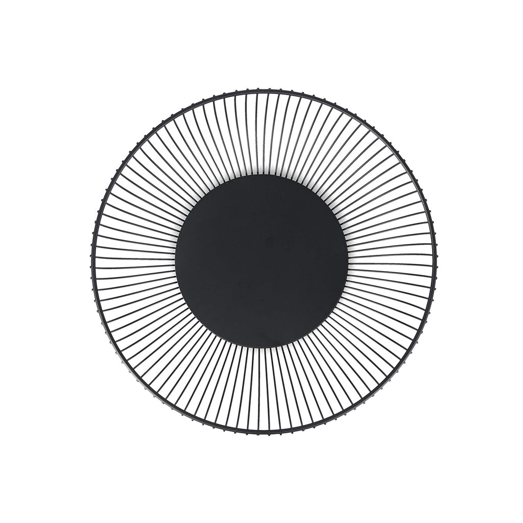 Draadmand 28,5xH8cm zwart Scala