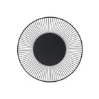 Draadmand 28,5xH8cm zwart Scala