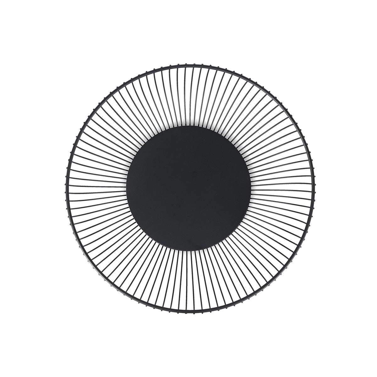 Draadmand 28,5xH8cm zwart Scala
