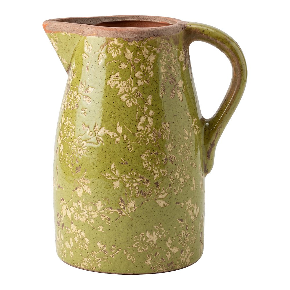 Decoratie Kan Groen Keramiek