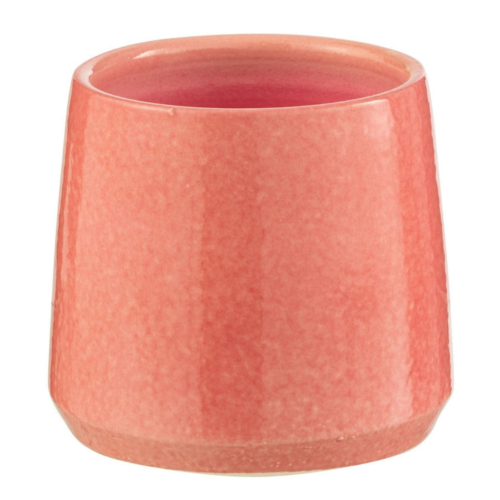 J-Line bloempot Rond - keramiek - roze - extra small
