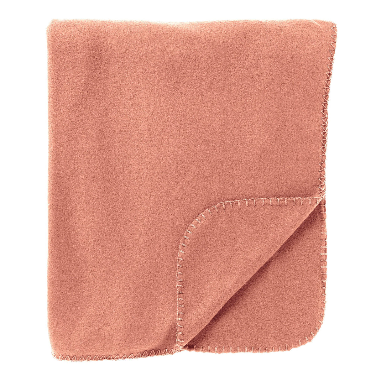 Dutch Decor Pablo - Plaid 150x200 cm - Muted Clay - roze - 100% polyester