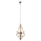 Hanglamp Ø 40x79 cm Wit Hout Hanglamp Eettafel