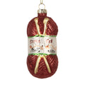Kersthanger 8x8x8 cm Rood Glas