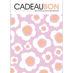 Cadeaubonnen Retro Flowers – 25 stuks