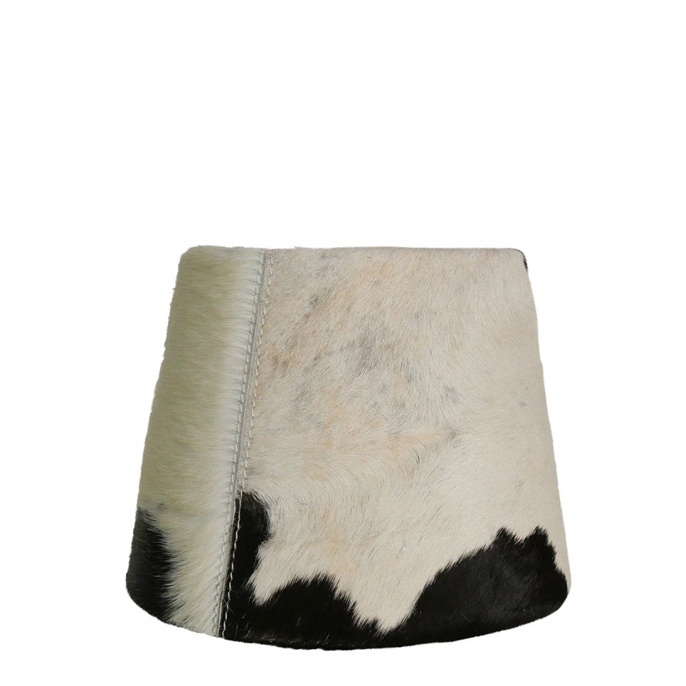 Lampenkap koe zwart/wit 20cm