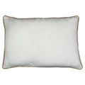 Kussen wit met jute bies 40x60cm*