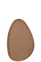 J -Line Spiegel Paille - Jute/Glas - Natuurlijk - Medium - 46 x 70 cm