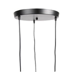 Hanglamp Ø 35x110 cm Zwart Metaal Hanglamp Eettafel