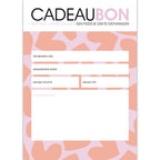 Cadeaubonnen XL Solo Hearts – 25 stuks - roest