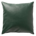 Nederlands Decor Jared - Cushion 45x45 cm - Lederen look - Solid Color - Garden Topiary - Green