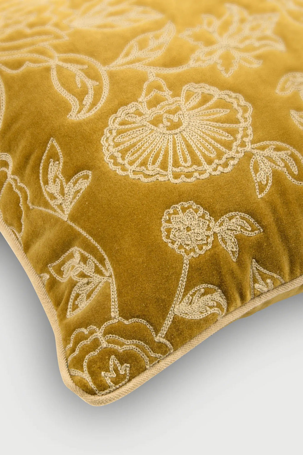 Kussenhoes | Rosabelle Chintz diep oker kussenhoes van Sanctuary Living