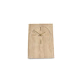 Tafelklok 16xH23,5cm travertijn beige Zone