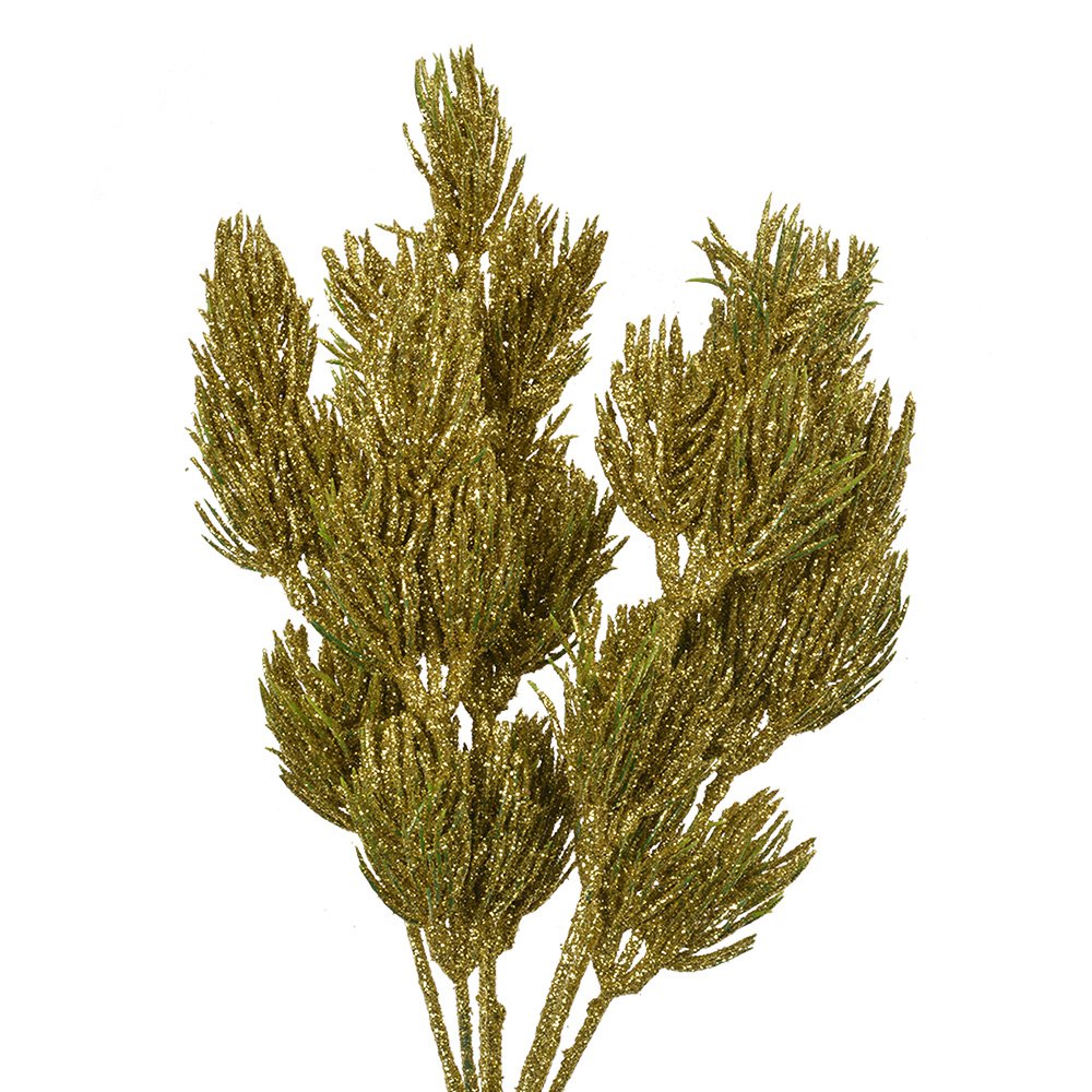 Kunstbloem 30 cm Goudkleurig Kunststof