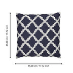 Kussen Berhala Blauw 45x45cm