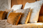 Nederlands decor Zaya - Cushion Unicolour 30x50 cm Tabak Brown