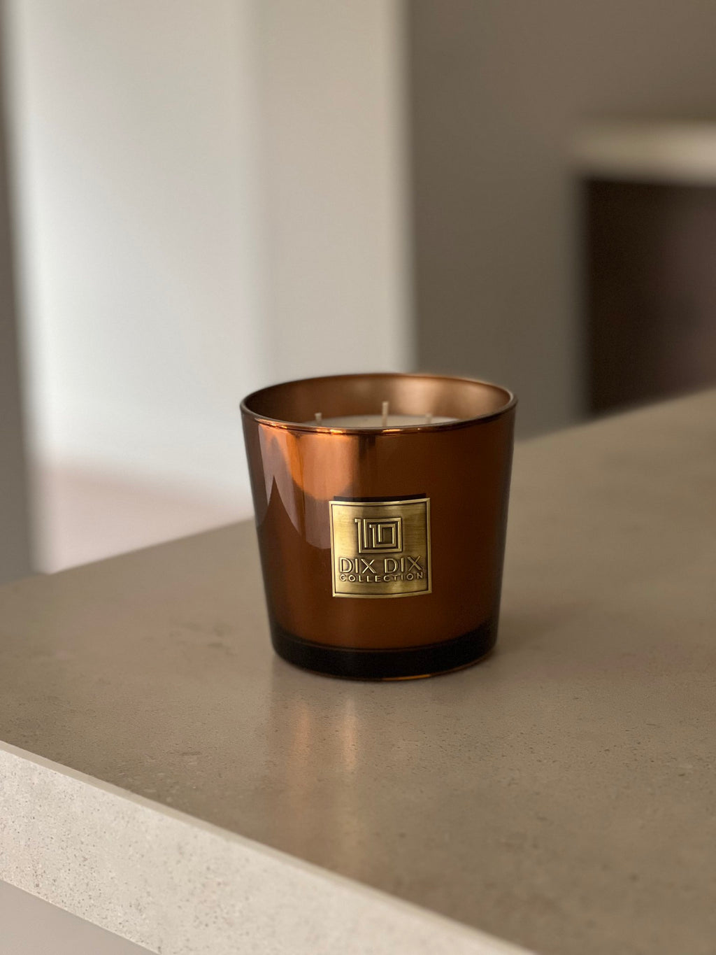 Luxe en duurzame geurkaars Fort - Koper - M