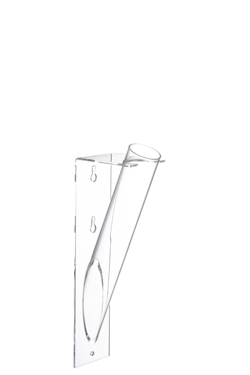 J-Line vaas Tube - kunststof - transparant - S