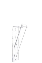 J-Line vaas Tube - kunststof - transparant - S