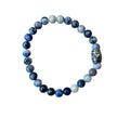 Dames armband Sodaliet 6 mm met basic kraal