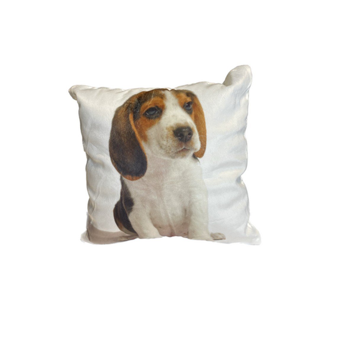 Velvet kussen Hond 25x25cm
