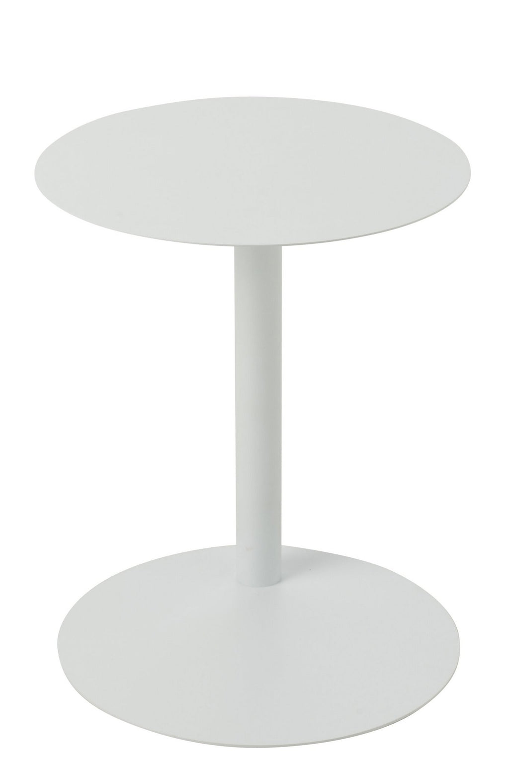 J-Line bijzettafel Rond - metaal - wit