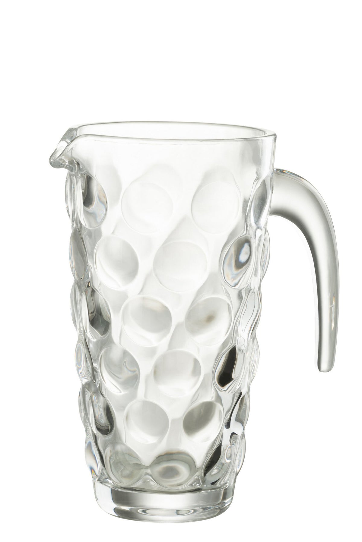 J-Line Bubble karaf - glas - transparant