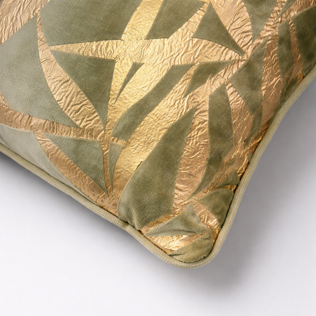 Nederlands decor Katja - Cushion 30x50 cm - Sponge - Green